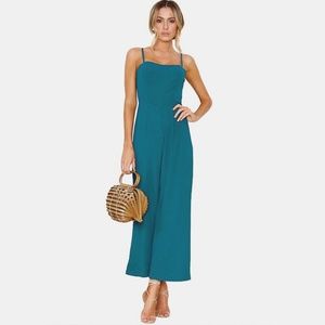Gorgeous Teal Jumpsuit